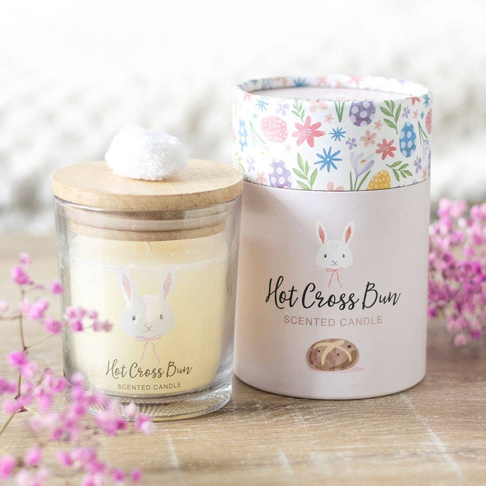 Hot Cross Bun Scented Candle WONDER IMPORTS AUSTRALIA